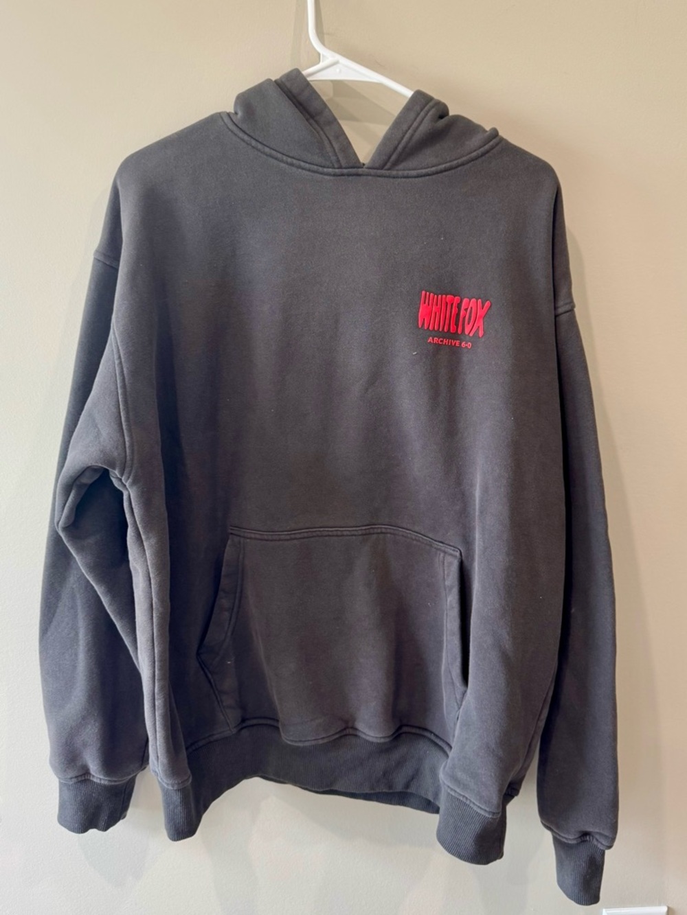 White Fox Hoodie and Sweatpants Set